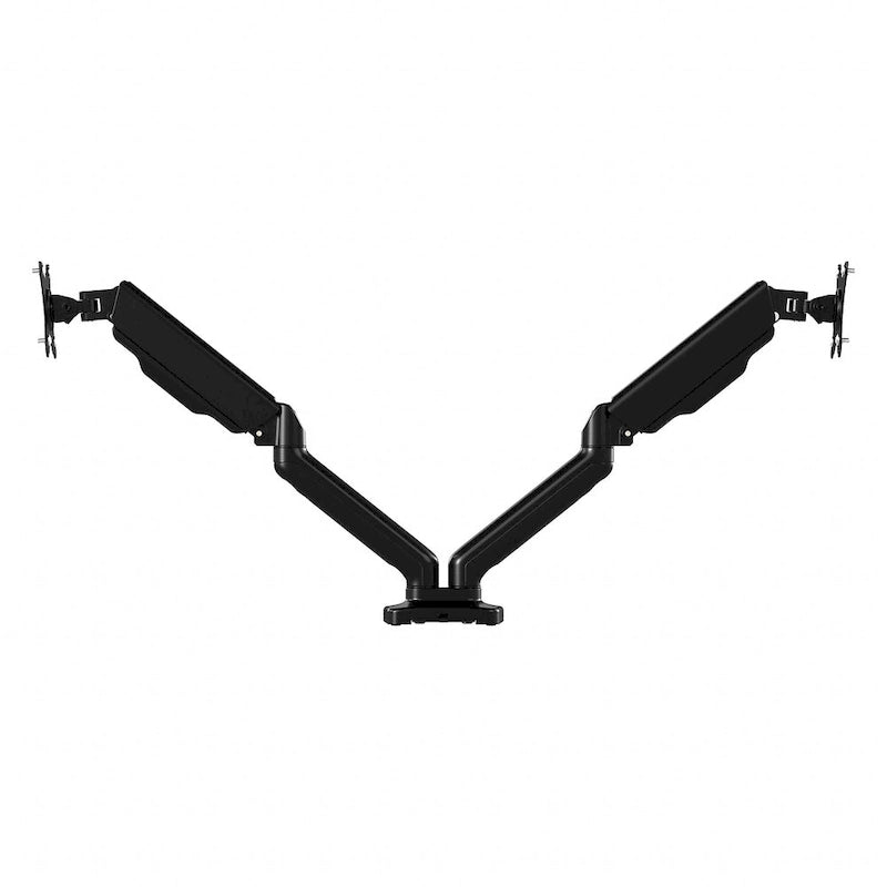 Braccio regolabile per due monitor con porta USB di Bush Business Furniture