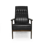 25.75 Pollici Sedia accentata con schienale alto in similpelle