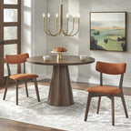 Sedia da pranzo Lifestorey Cari in legno massello (Set di 2)