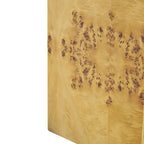 Tavolino quadrato con venature del legno - Marrone - Roche River Decor