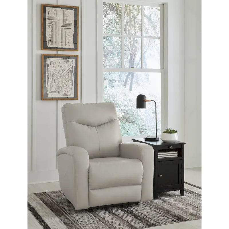   Ryversans Power Recliner with Adjustable Headrest