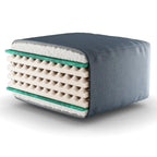 Materasso giapponese matrimoniale in memory foam gel