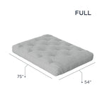 Materasso giapponese matrimoniale in memory foam gel