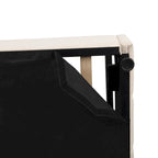 Letto imbottito moderno con piattaforma e sistema di sollevamento idraulico