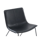 Poltrona Lounge Inclinata Rivestita in Similpelle