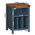 Mobile per Giradischi con Portadischi in Vinile - 15.74 P x 19.68 L x 29.01 A