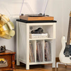 Mobile per Giradischi con Portadischi in Vinile - 15.74 P x 19.68 L x 29.01 A