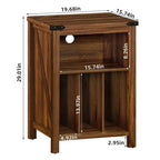 Mobile per Giradischi con Portadischi in Vinile - 15.74 P x 19.68 L x 29.01 A