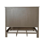 Letto a pannelli Town & Country color tortora polveroso