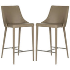 Sgabello da bancone bianco da 26 pollici (set da 2) - 22,9 x 18,9 x 37,4 - 23Lx19Px37A