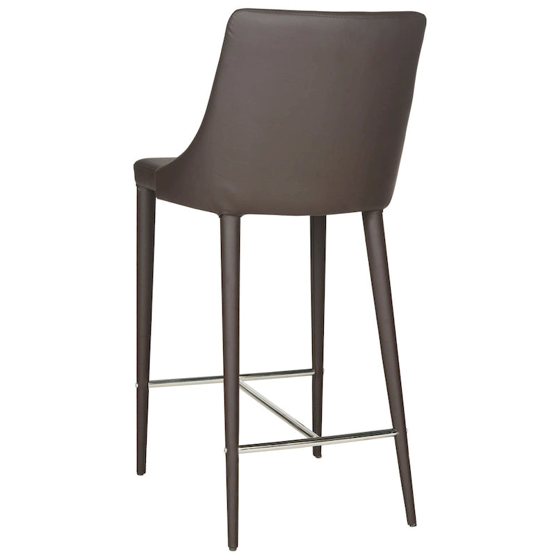 Sgabello da bancone bianco da 26 pollici (set da 2) - 22,9 x 18,9 x 37,4 - 23Lx19Px37A
