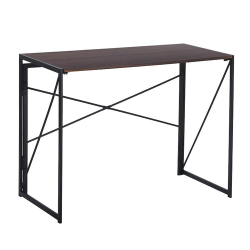   39  Simple Folding Study Writing Desk, No Assembly Required