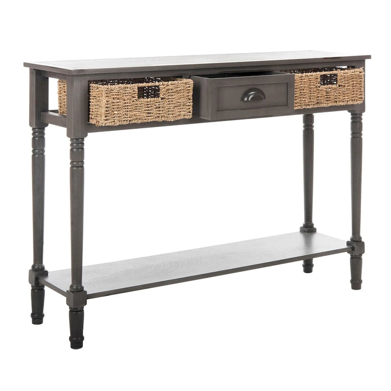Consolle Edyth Grey - 44.5 x 13.4 x 31.5 - 45Lx13Px32A