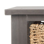 Consolle Edyth Grey - 44.5 x 13.4 x 31.5 - 45Lx13Px32A
