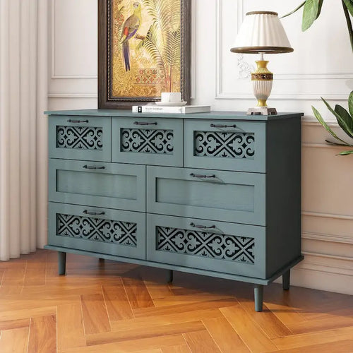 Cassettiera a 7 cassetti American Furniture adatta per camera da letto - N/D
