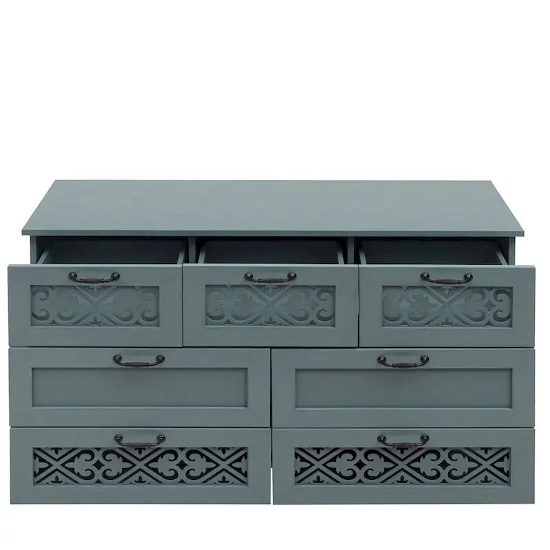 Cassettiera a 7 cassetti American Furniture adatta per camera da letto - N/D