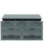 Cassettiera a 7 cassetti American Furniture adatta per camera da letto - N/D