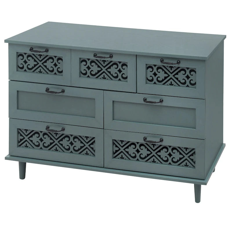 Cassettiera a 7 cassetti American Furniture adatta per camera da letto - N/D