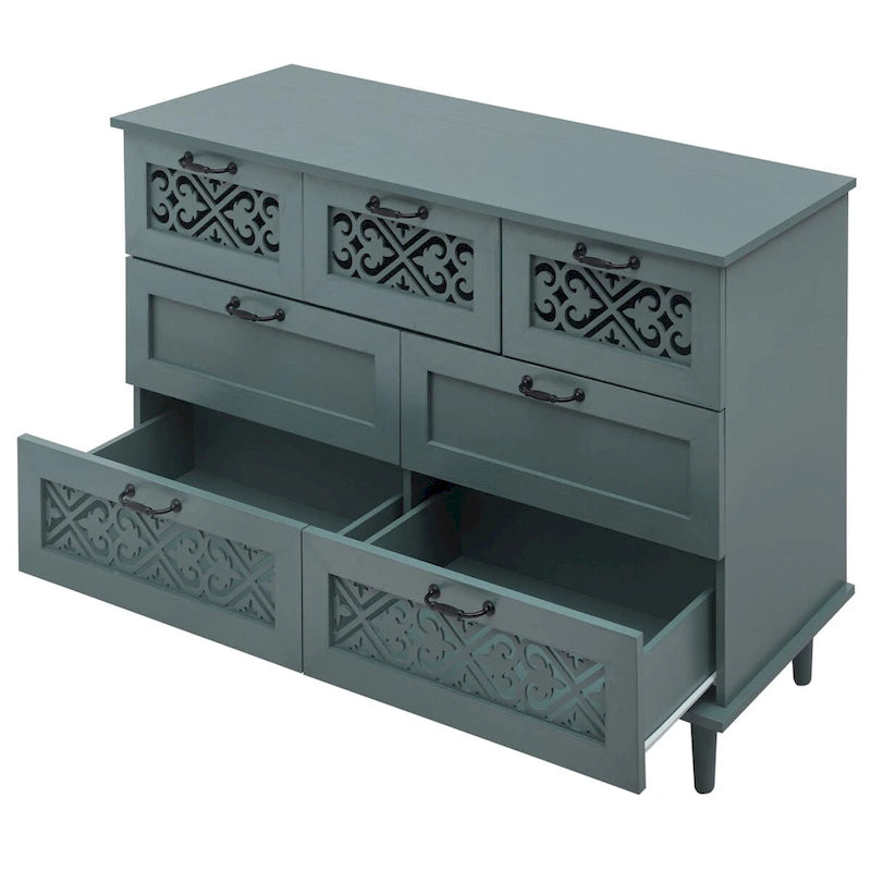 Cassettiera a 7 cassetti American Furniture adatta per camera da letto - N/D