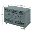 Cassettiera a 7 cassetti American Furniture adatta per camera da letto - N/D