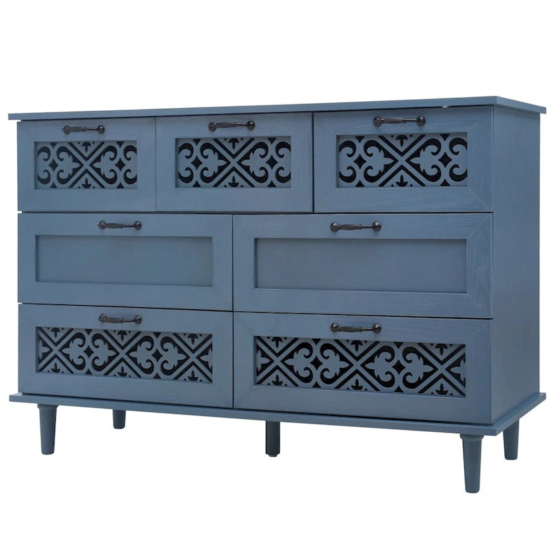 Cassettiera a 7 cassetti American Furniture adatta per camera da letto - N/D