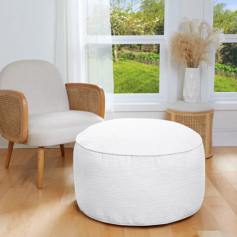 Pouf/Poggiapiedi testurizzato Sorra Home per interni