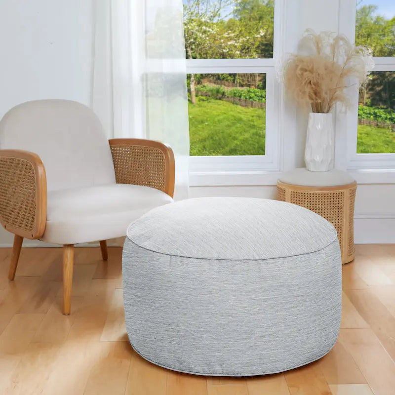 Pouf/Poggiapiedi testurizzato Sorra Home per interni