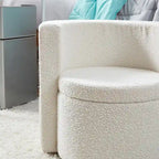 Cuscino da seduta comfort 2East con contenitore di DormCo