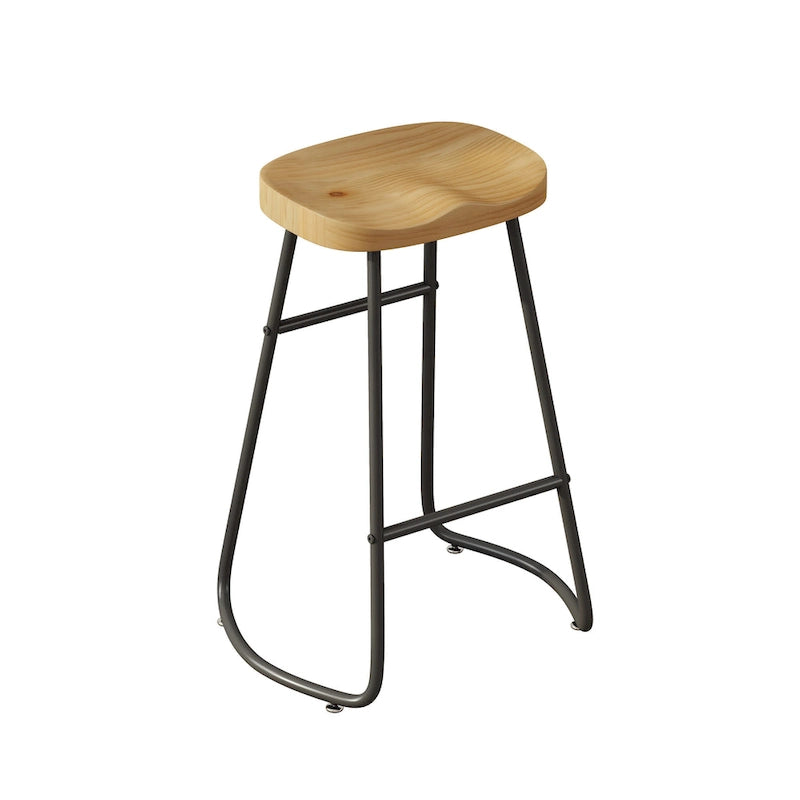 29.52 Eleganti e Minimalisti Sgabelli da Bar Set da 2, Sgabelli da Bar Altezza Contatore, per Isola Cucina, Caffetteria, Bar, Balcone di Casa