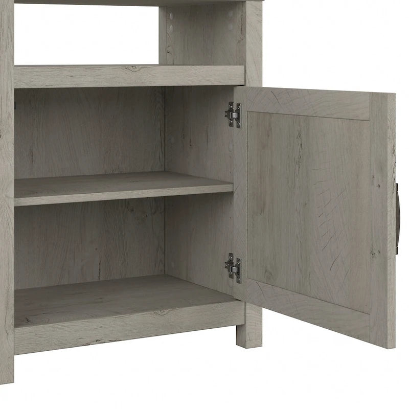 Mobile Porta TV Rustico da 75 pollici Cottage Grove 65W di Bush Furniture