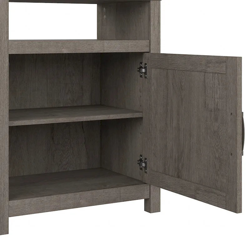 Mobile Porta TV Rustico da 75 pollici Cottage Grove 65W di Bush Furniture