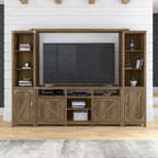 Mobile Porta TV Rustico da 75 pollici Cottage Grove 65W di Bush Furniture