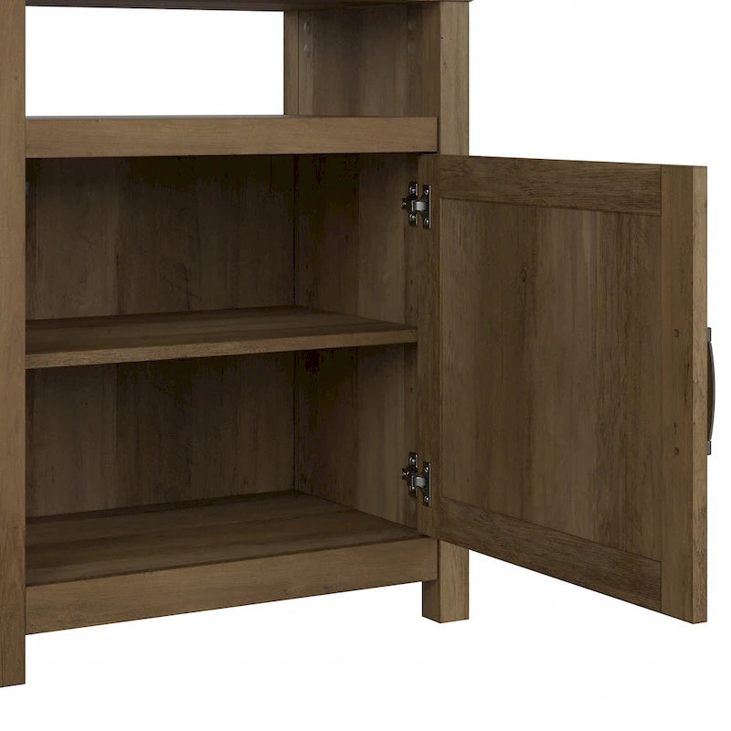 Mobile Porta TV Rustico da 75 pollici Cottage Grove 65W di Bush Furniture